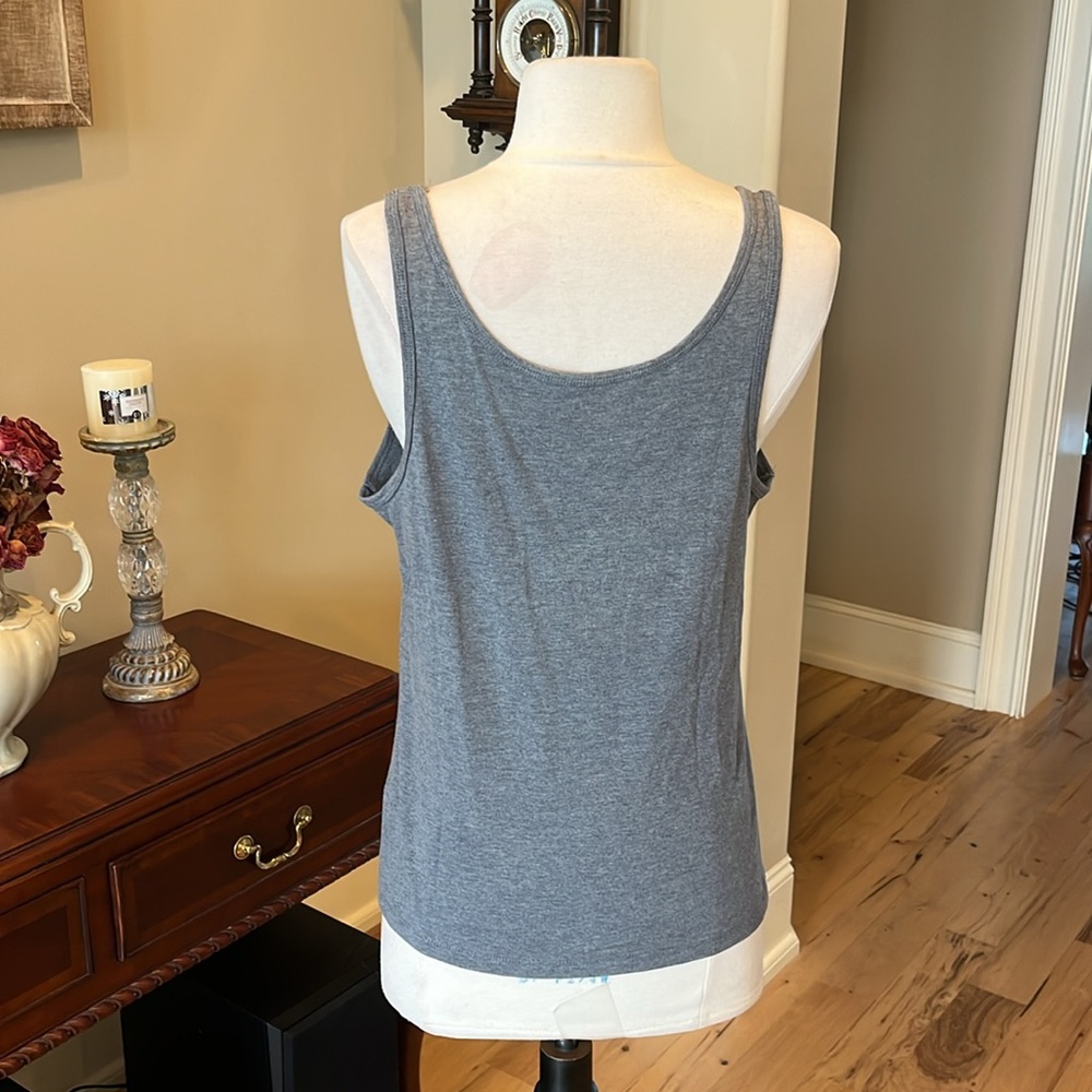Comfy Gray Tank - Picture 4 of 6